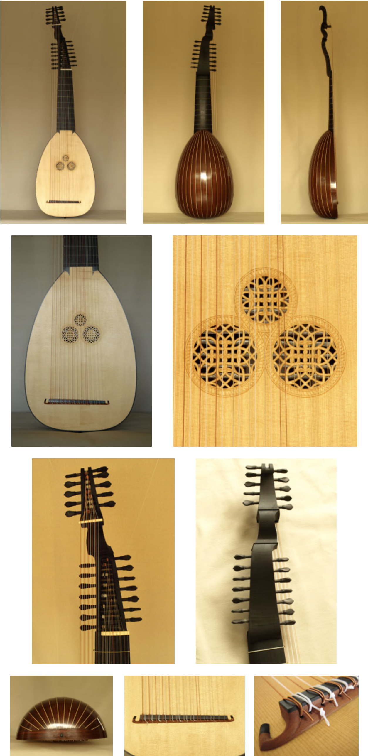 新品未使用　LUTEルーテ 3点セット Thirteen Course Lutes — Grant Tomlinson - Lutemaker